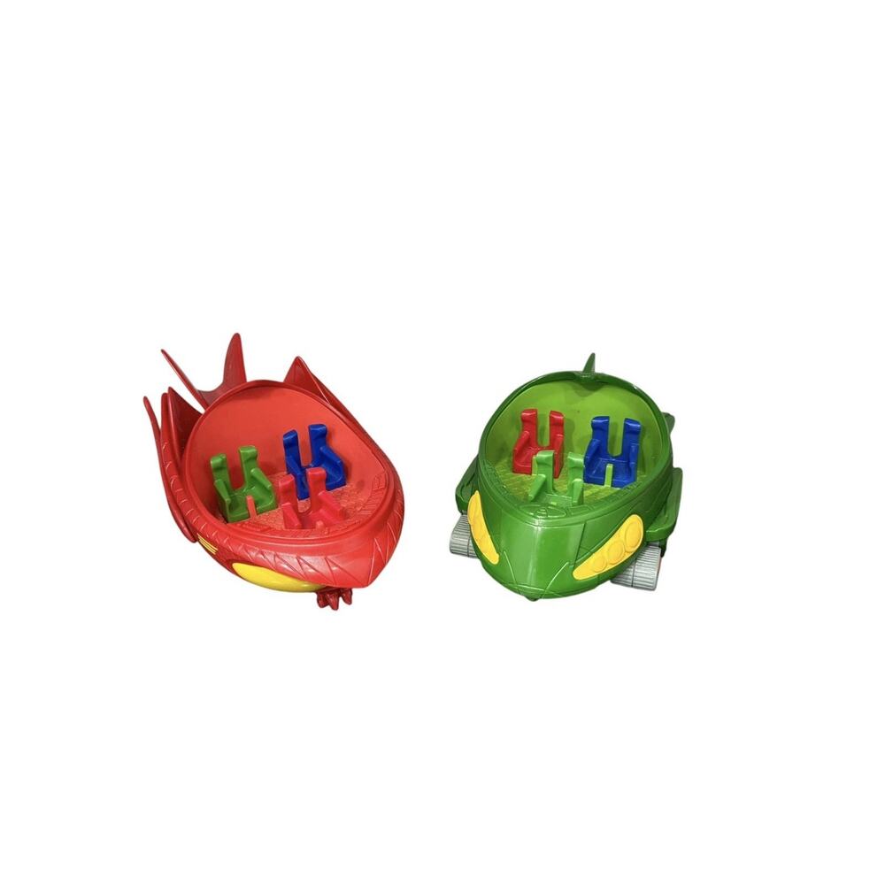 Disney Jr. PJ Masks Set Of 2 Vehicles Owl Glider & Gekko Mobile - Picture 2 of 10